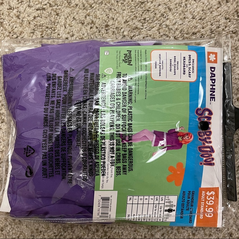 Scooby Doo Daphne Halloween Costume